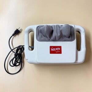 The Shiatsu Master Elite Model 9232 Electric Deep Tissue Massager White Gray